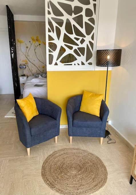 Studio Avec Vue Sur Marina Et Mer - 2 Adultes Et 1 Enfant Maximum Mandelieu Εξωτερικό φωτογραφία